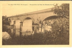 le pont du chemin de fer