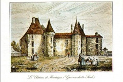 St Michel de Montaigne le château